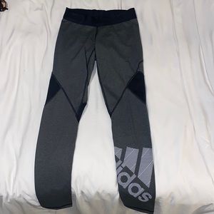 Grey adidas leggings